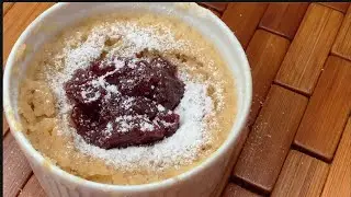 no eggs 1 Minute Keto Vanilla Mug Cake