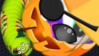 wormszone.io Halloween Wormwar Gameplay