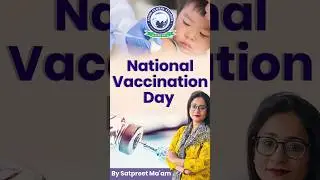 National Vaccination Day!! By Satpreet Ma'am #vaccination #bpsctre3  #bpscteacher #kgs