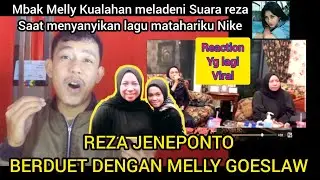 REZA JENEPONTO berduet Dengan MELLY GOESLAW(matahariku nike ardila)Seru Banget