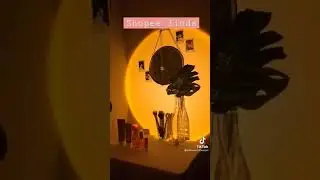 shopee finds you must have | sunset lamp✨