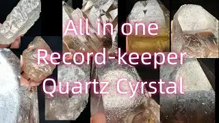 All in one--Record-keeper Quartz Crystals