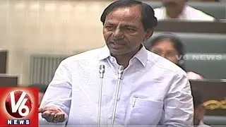 CM KCR slams Opposition Leaders | Farmer Suicides | T Assembly Sessions | V6 News
