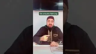 Die erlaubte Nahrung