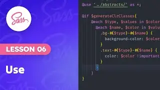 06. Use  | SASS | Mastering CSS with Advanced Features in Bangla