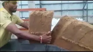 World's first mobile bagasse compactor for compacting fresh bagasse and yard bagasse