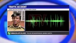 Three killed in accident involving saloon car and bus