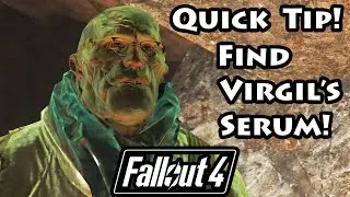 Fallout 4 - Finding Virgil's Serum In The Institute - 4K Ultra HD