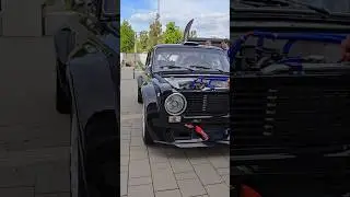 Old retro tuning Lada #tuningcar #modified #carshow #looklow #rsevent #retrocar #oldtimer