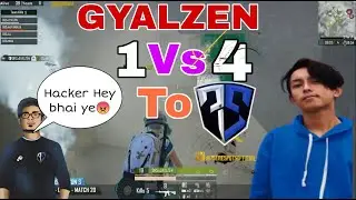 DRSxGYALZEN 1 Vs 4 CLUTCH AGAINST 7SEAESPORTS IN PMPL SCRIMS || ANEEL YT