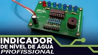 SENSOR de nível de água PROFISSIONAL versão V.01 - JLCPCB.COM