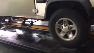 Land rover defender full time 4wd