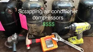 Copper recovery Ac Compressors
