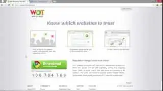 Web Of Trust (WOT) site advisor add-on