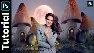 How to match foreground and background for composite in Photoshop - Hindi ( available in English )