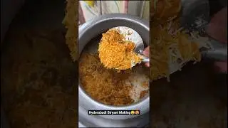 Hyderabadi Biryani In Rs.120 Only At Hyderabadi & Muradabadi Biryani, Kakadeo, Kanpur | #shorts