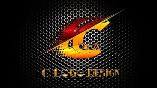 C Logo Design/How to make a Logo in Pixellab/2022#srb
