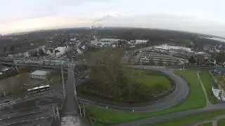 DJI Phantom 2 Vision Plus Flug &uuml;ber den OLGA-Park in Oberhausen
