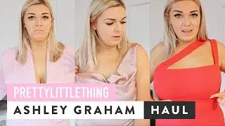 Pretty Little Thing x Ashley Graham Try On Haul | Curve Fashion