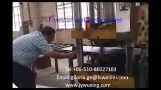 【Fivestar welder&copper】Decoiler&press&forming process of transformer panel radiator production