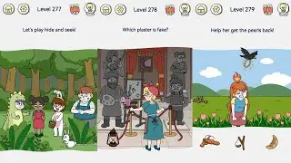 Brain Out 2 - Level 277, 278, 279 Gameplay Solution