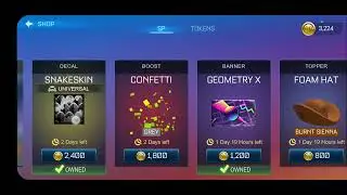 Rocket League Sideswipe Item Shop: Feb 1st, 2026