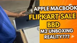 Macbook air M2 unboxing big billon days 2024 flipakrt || bbd || sale || macbook m2