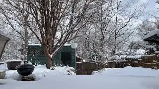 Backyard snow melt