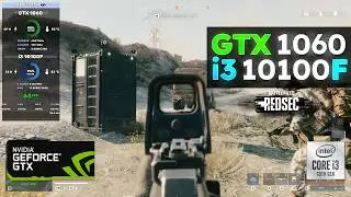 BATTLEFIELD&trade; REDSEC in GTX 1060 + i3 10100F!