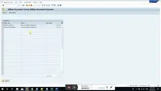 SAP + Cancel Billing document