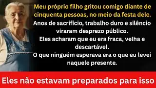 Meu filho gritou… e todos viram a minha vingança