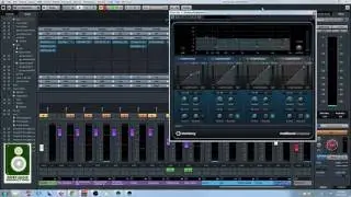 How to get tight drums with punchy low end with a multiband compressor - Cubase 8.5