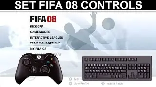 How To Set FIFA 08 Controls Keyboard Gamepad Guide In Urdu Hindi