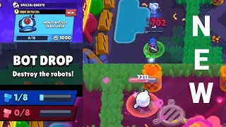 Brawl Stars - Bot Drop (New Game Mode)