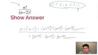 Dividing Factorials with Variables