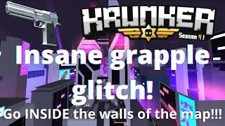 INSANE krunker grapple glitch that I accidentally did on kanji!