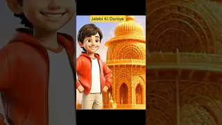Welcome to Jalebi World 🍥 | A Sweet AI Fantasy Vlog #ai #aivlog #aivlogger #shorts