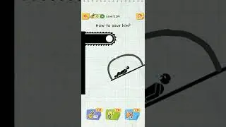 #Draw 2 Save:Stick Man Puzzles  Level 104 Answer very easy tips#