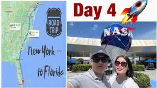 Kennedy space center Florida/ Miami evening cruise/ New York to Florida road trip 🚗