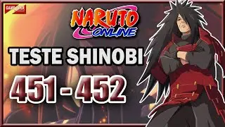 Naruto Online - Teste Shinobi - Andar 451 - 452