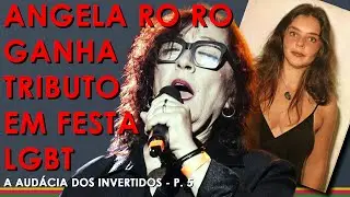 ANGELA RO RO É HOMENAGEADA POR NINA JOH NO SHOW “A AUDÁCIA DOS INVERTIDOS”: “MARES DA ESPANHA”