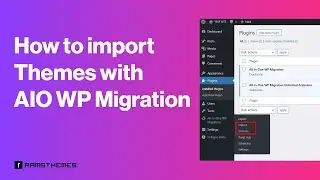 INSTALL OUR THEMES using AIO WP Migration BACKUP Option