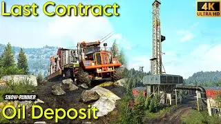 Oil Deposit (Drilling Station) The Last Contract | Season 10 | Snowrunner