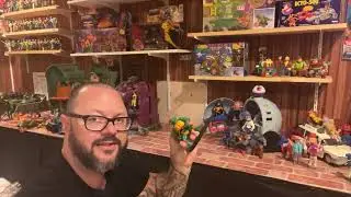 Let's keep working on the cave!  Let's set up the TMNT display!