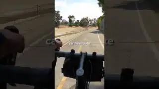 Los Angeles County, Bike paths never go where you want them to