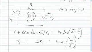 Lecture 2 - Introduction to nonlinear network elements, operating point and incremental linearity