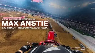GoPro: Max Anstie Takes the Win - SX2 Final 1 World Supercross Championship Round 2 Melbourne