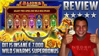 Gokkast Review - 5 Lions Megaways 2 + Wild Swarm Super Bonus (24+)