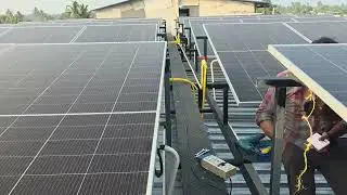 30 kw ongrid solar power plant at Kayamkulam, alappuzha, contact more details 094971 11974 @
