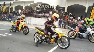 Road Race Bangkinang final kelas Bebek 4Tak 125cc TUNE UP (Bidadari motoprix)